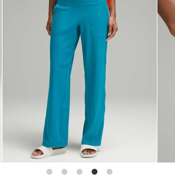 Lululemon Align High-Rise Wide-Leg Pant 31"
Hawaiian Blue size 8 - Picture 3 of 9